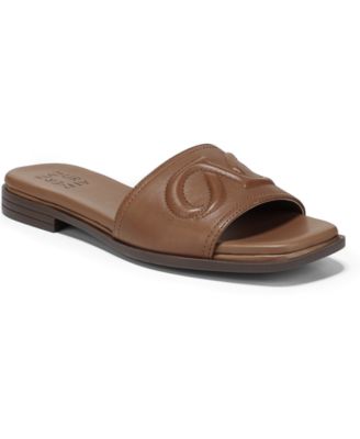 Naturalizer - Women's Genevieve Open Square Toe Slide Sandals