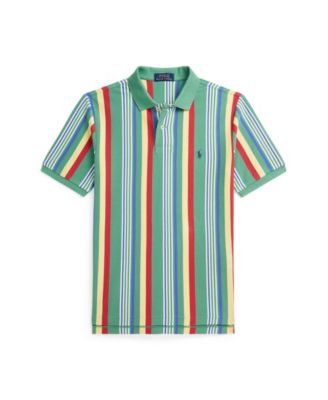Big Boys Striped Polo Shirt