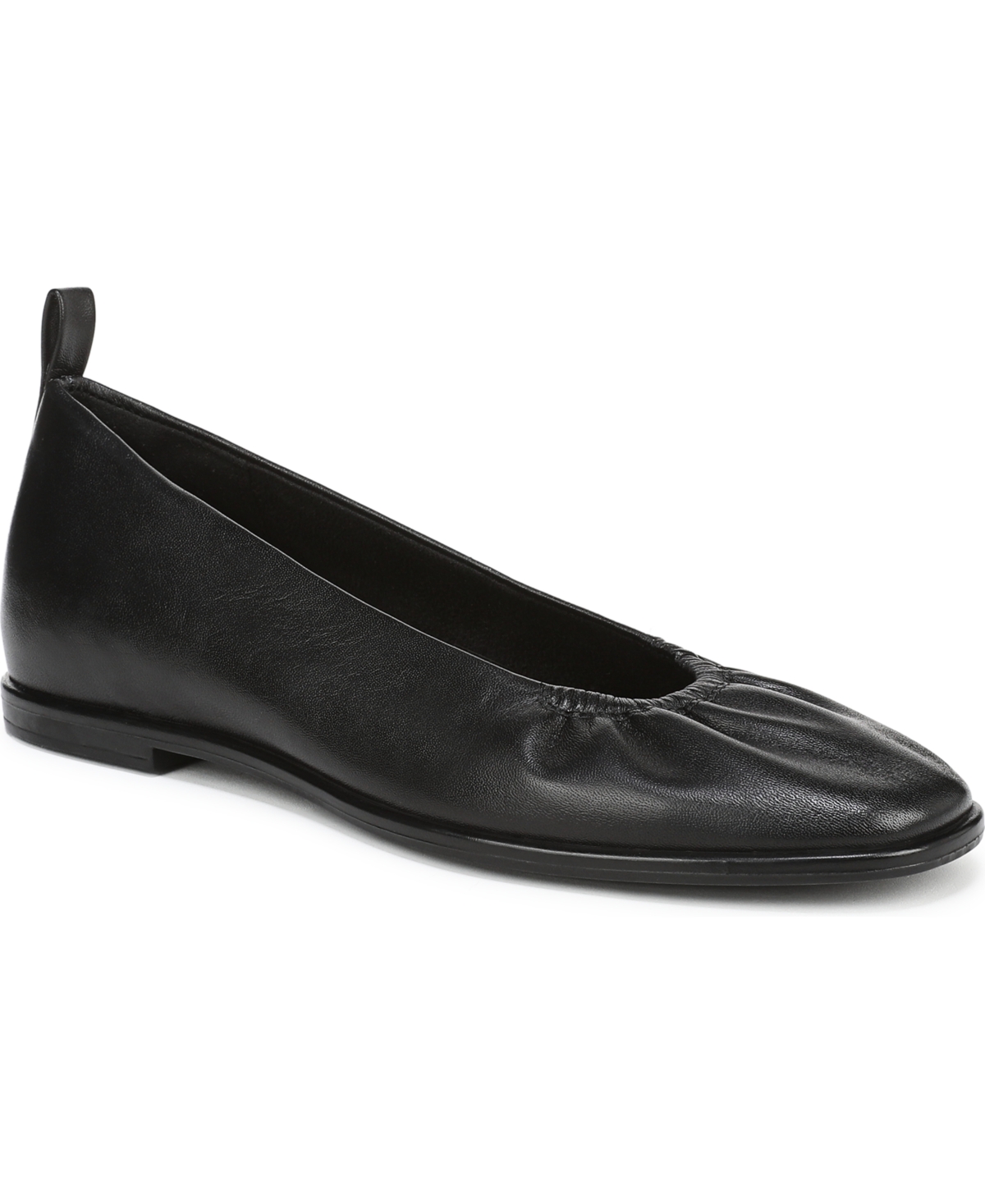 Naturalizer Estie Flat In Black Leather