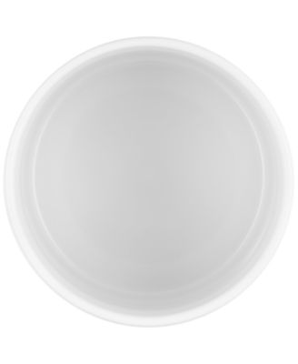 Stoneware Signature Canister with Wood Lid, 1.2-Qt.