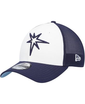 New Era - Men's Navy/White Tampa Bay Rays 2023 On-Field Batting Practice 39THIRTY Flex Hat