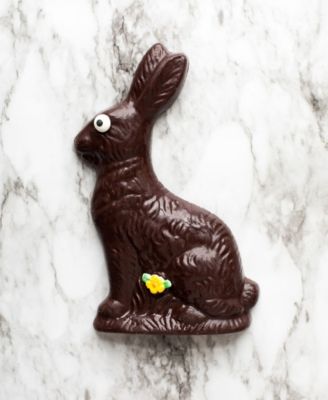 Dark Chocolate Solid Easter Bunny, 8oz