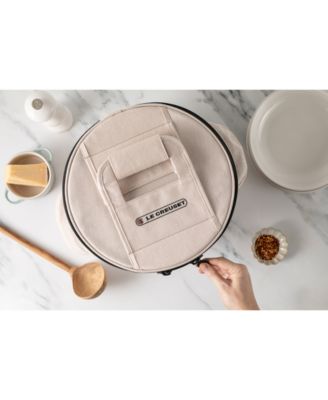 Round Dutch Oven Canvas Tote Bag