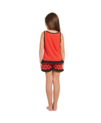 Girls Pajama Shirt and Shorts