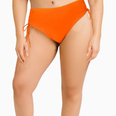 Women's Virtuoso Ruched Side Tie Bikini Bottom