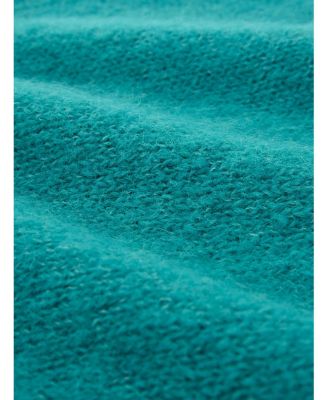 Women's Alpaca Cott Slouch V Neck Sweater