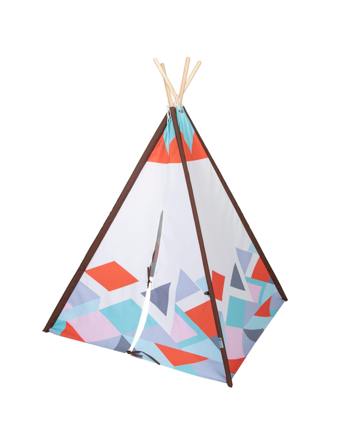 Детские игрушки Pacific Play Tents Acute Teepee with Carrying Bag, Ages 3+, цвет: Белый — фото 3