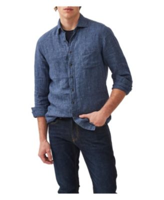 Men's Coromandel Sport Fit Linen Shirt