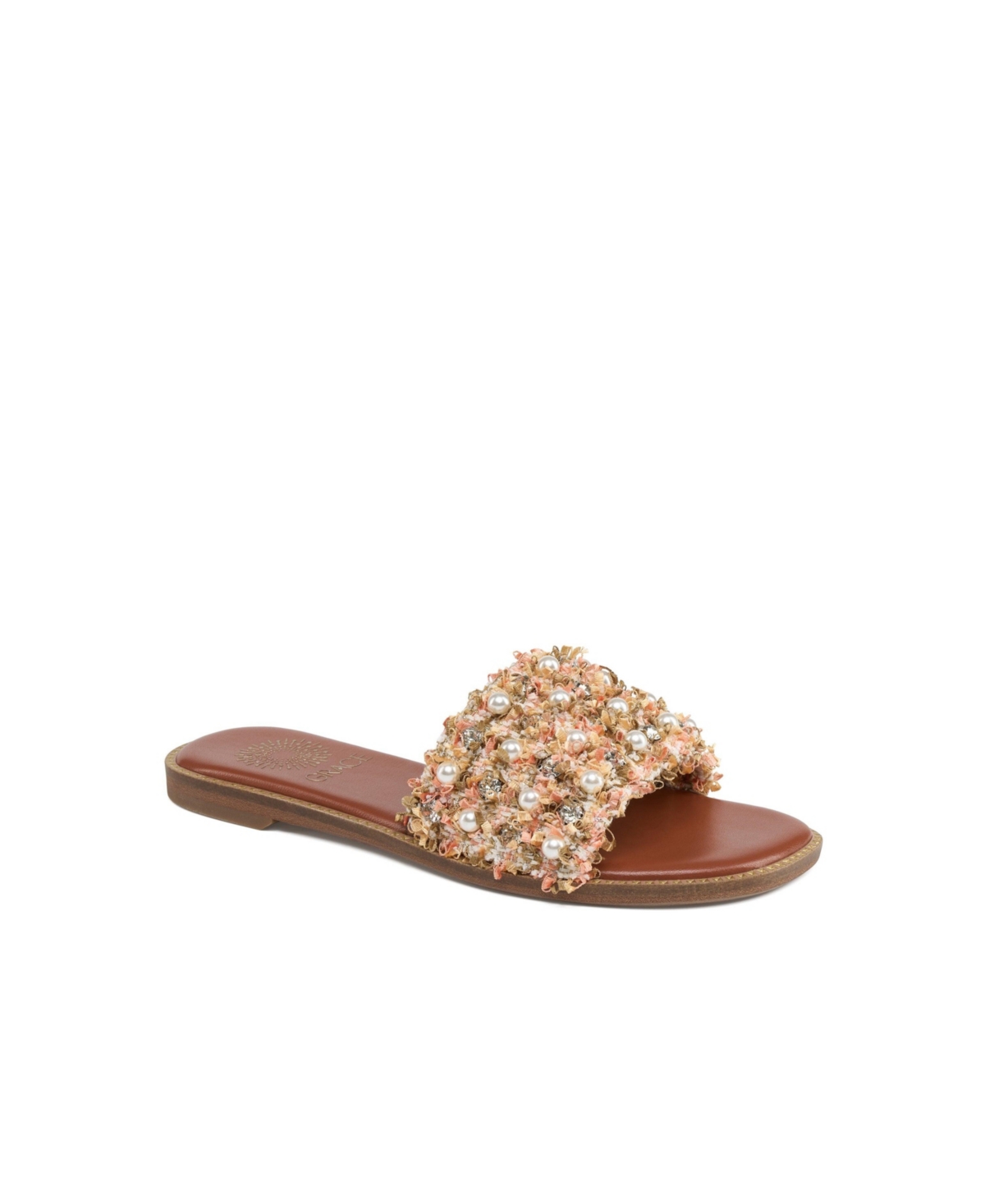 Grace Matera Sandal - Pink leather