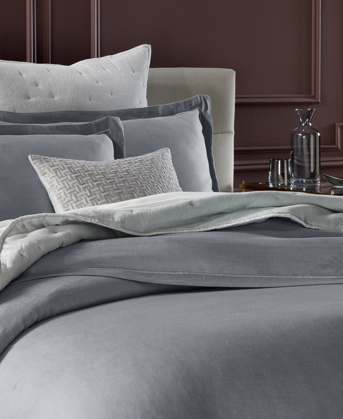 Hotel Collection Tiled Geo Decorative Pillow, 18" x 18", Exclusively at Macy's
