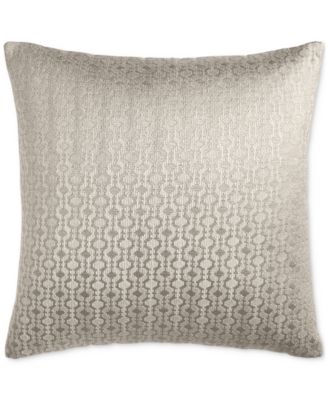 Hotel Collection - Chrome Geo Decorative Pillow, 18" x 18"