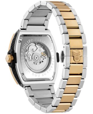 Men's Automatic The Skeleton 2.0 Two-Tone Stainless Steel Bracelet Watch 44mm
