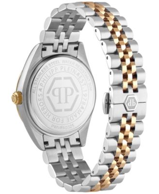Men's Date Superlative Two-Tone Stainless Steel Bracelet Watch 41mm