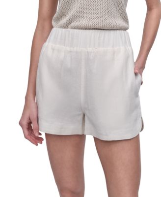 Women's High-Rise Dolphin-Hem Shorts