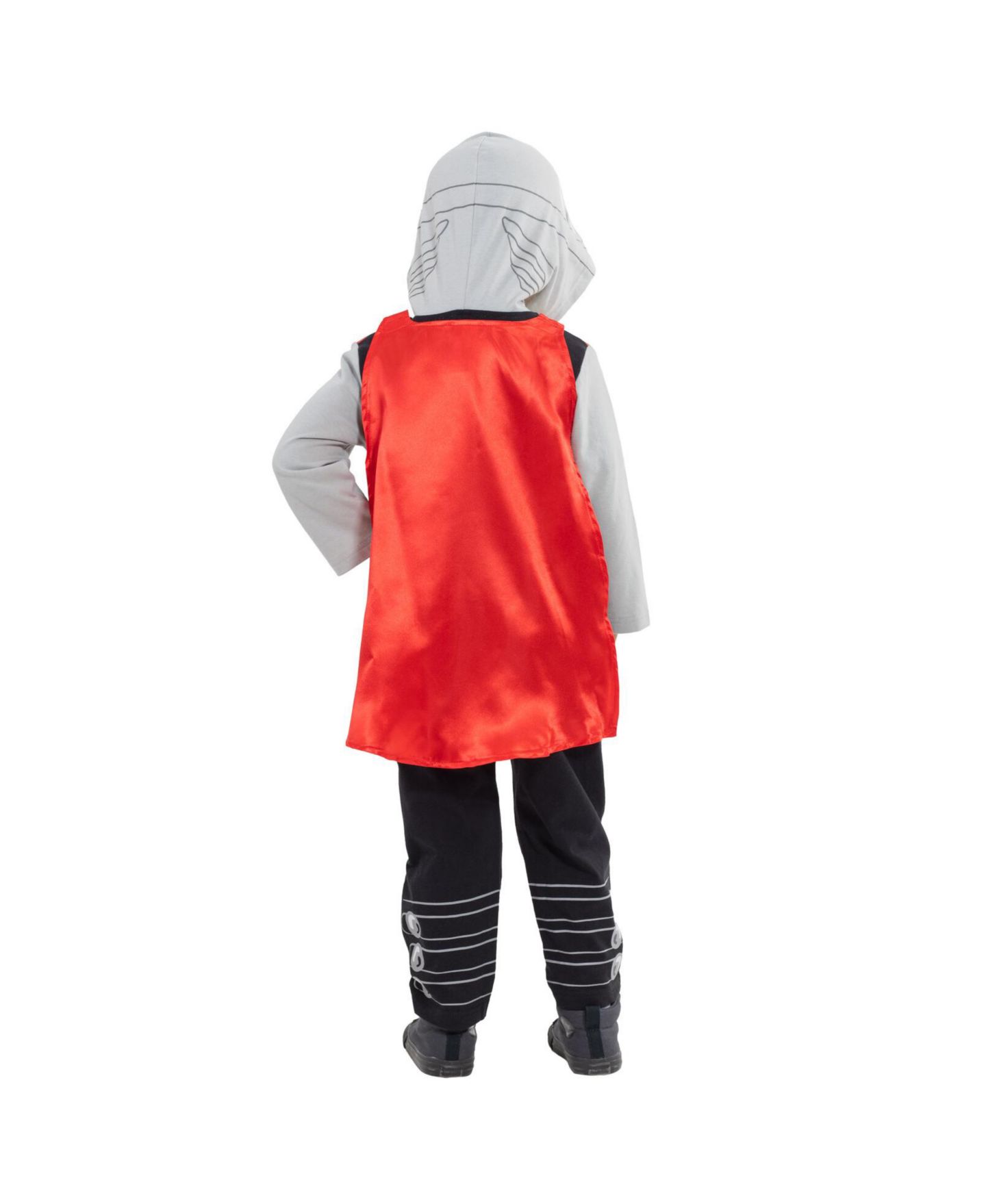 Avengers Toddler Boys' Cosplay Hooded One Piece, цвет: Серый — фото 4