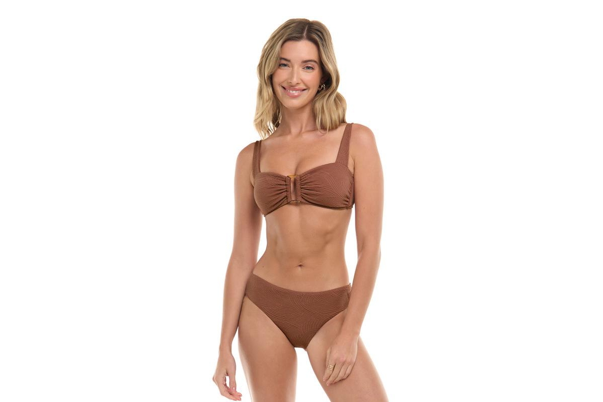 Women's Zen Garden Melanie Bottom - Mahogany