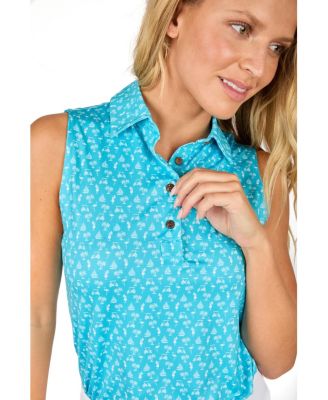 Women's Sleeveless Golf Polo