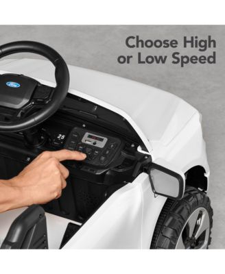 Kids 12V Ride On Car Officially Licensed Ford Lightning Truck w/ Remote, LED Lights