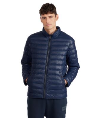 Men's Altair Mid Length Parka with Welded Detail and Detachable Hood