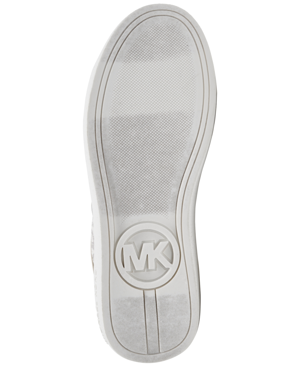 Michael Kors Toddler Girls Jem Ralley Casual Sneakers From Finish Line In Vanilla,pale Gold