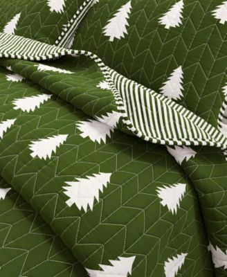 Lodge Microfiber Quilt Set with Shams