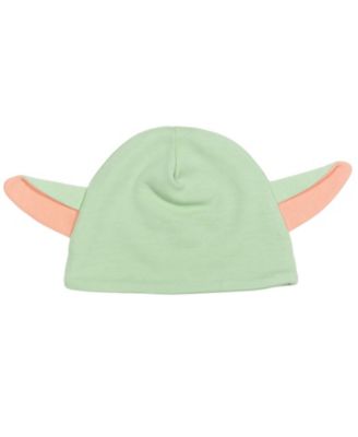Baby Boys Yoda Sleeper Gown and Hat
