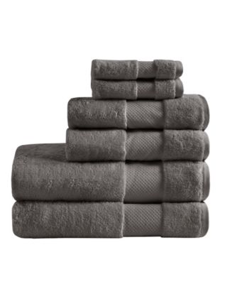 Madison Park Signature Turkish Cotton 6-Pc. Bath Towel Set - Macy's