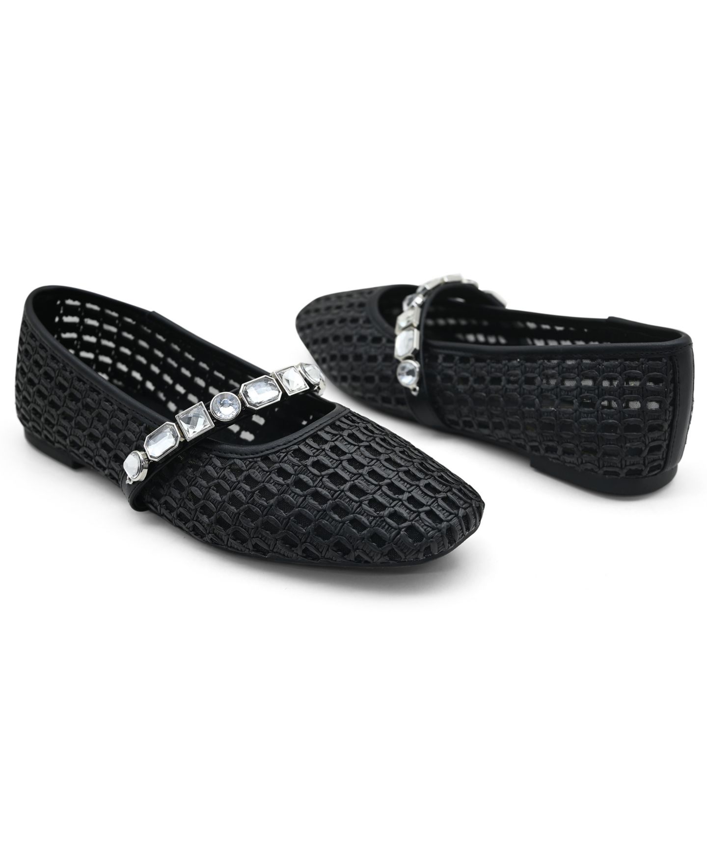 Женские балетки Kenneth Cole New York Zeta Mary Jane Ballet Flats, цвет: Чёрный — фото 8