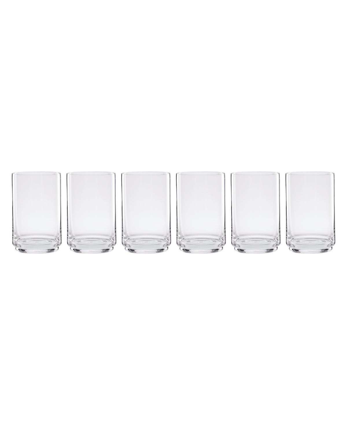 Lenox Tuscany Classics Stackable Cooler Glasses, Set Of 6 In Clear