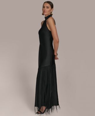 【Donna Karan New York】Cowl-Neck Gown Donna Karan New York Women's Cowlneck Gown - Macy's