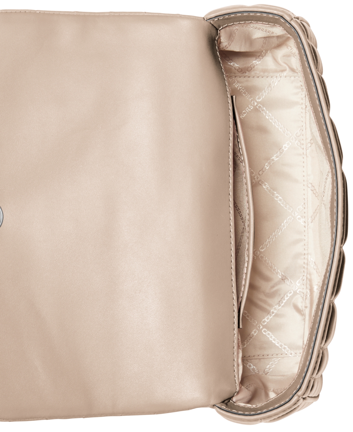 Michael Kors Michael  Tribeca Large Convertible Chain Shoulder Bag In Light Sand