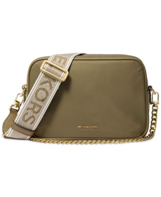 Bryant Medium Double Zip Chain Camera Nylon Crossbody