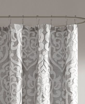 Odette Jacquard Shower Curtain, 72" x  72"