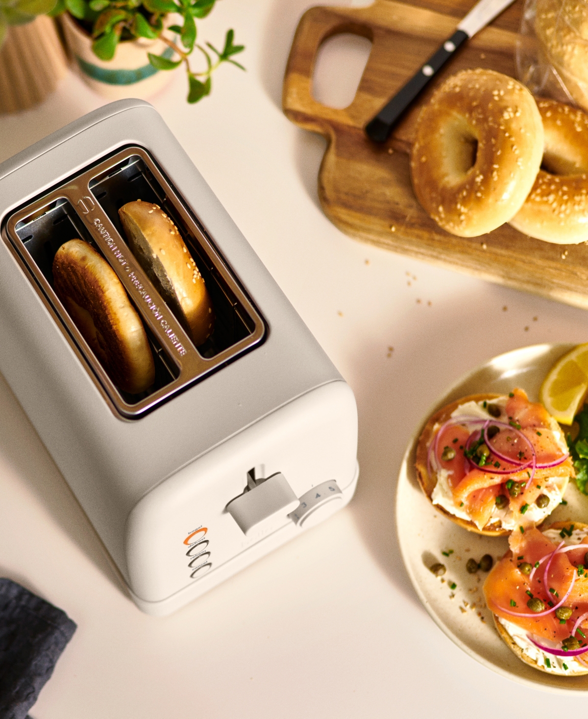 Bella 2-slice Toaster 35118 In Oatmilk