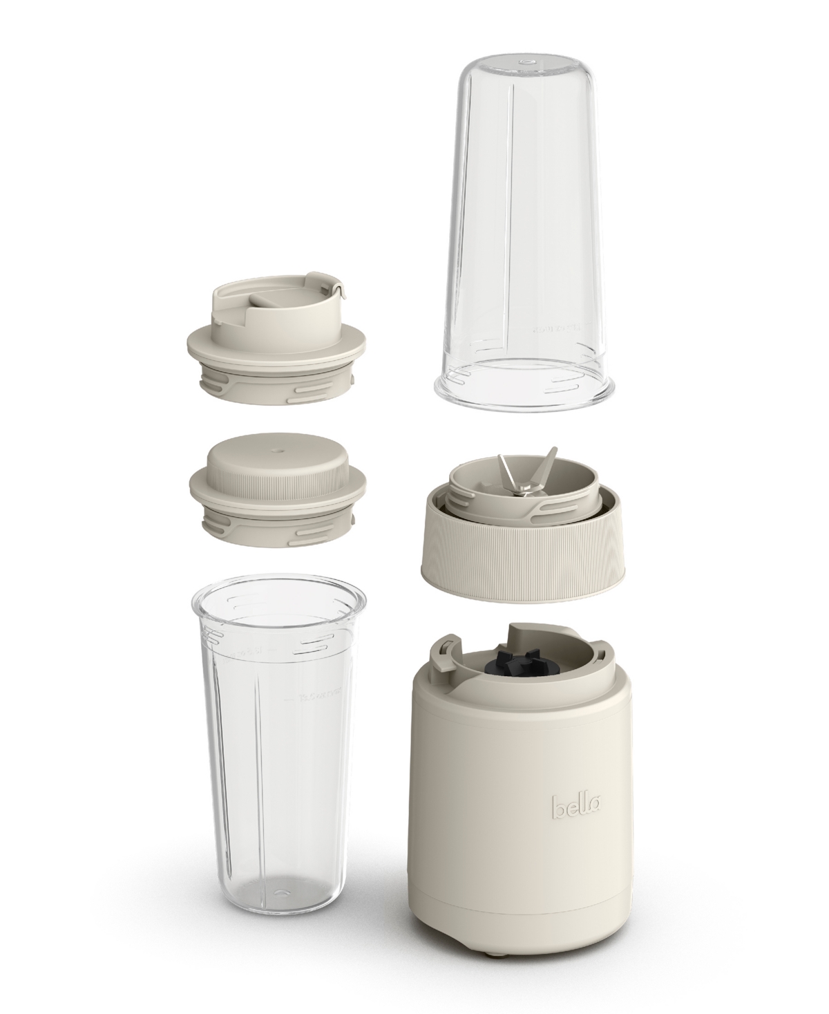 Bella 6-pieces Rocket Blender 35125 In Oatmilk