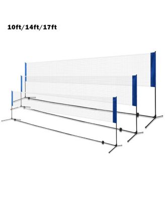 Portable 10" x 5" Badminton Beach Tennis Training Net