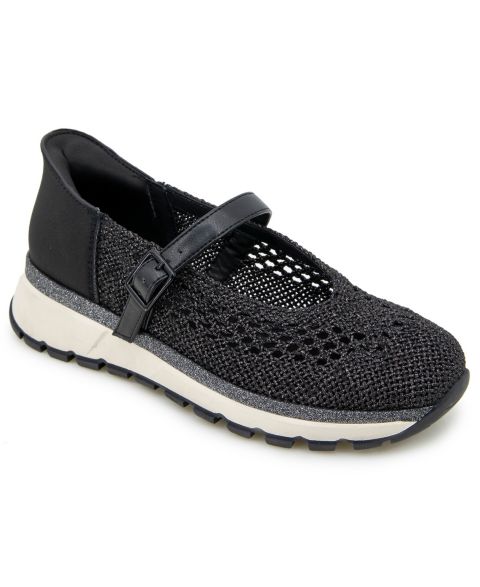 Женские кроссовки Kenneth Cole Reaction Kuerq EZ Mary Jane, цвет: Чёрный