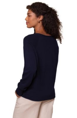 Women's Geelong Wool Slouch V-Neck Sweater