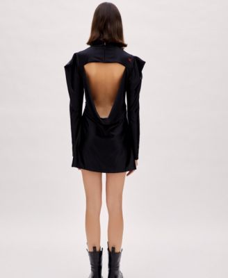 Women's Cotton Sin Backless Dress