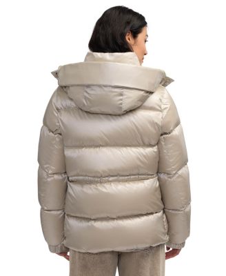 Women's Vivienne Boxy Short Channel Quilted Puffer