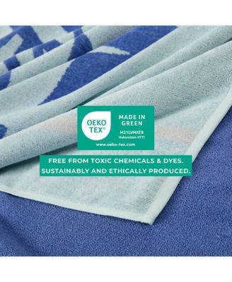 100% Cotton Jacquard 2 Pack Summer Beach Towels