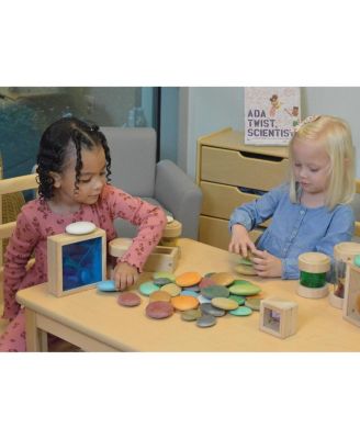 Kaplan Early Learning Natural Sorting Stones - Nature Collection - 36 Pieces