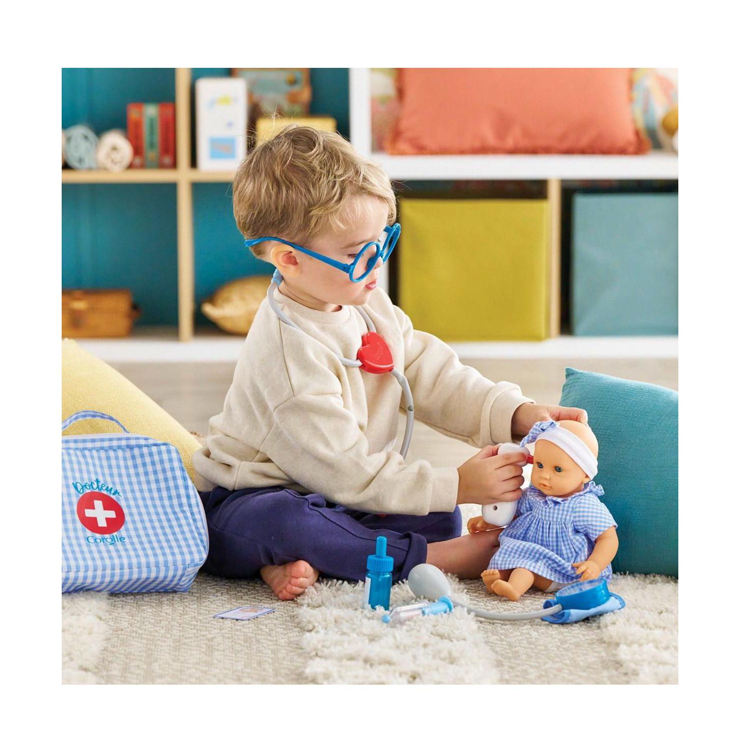 Детские игрушки Corolle My First Doll Doctor 8-Piece Kit, Ages 18 Months+, цвет: Assorted Pre-Pack — фото 4