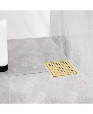 6 Inch Square Shower Floor Drain