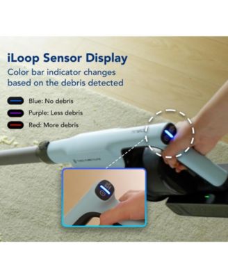 GO Pet Cordless Stick Vacuum with ZeroTangle Brush Technology, Powder Blue (GO303)