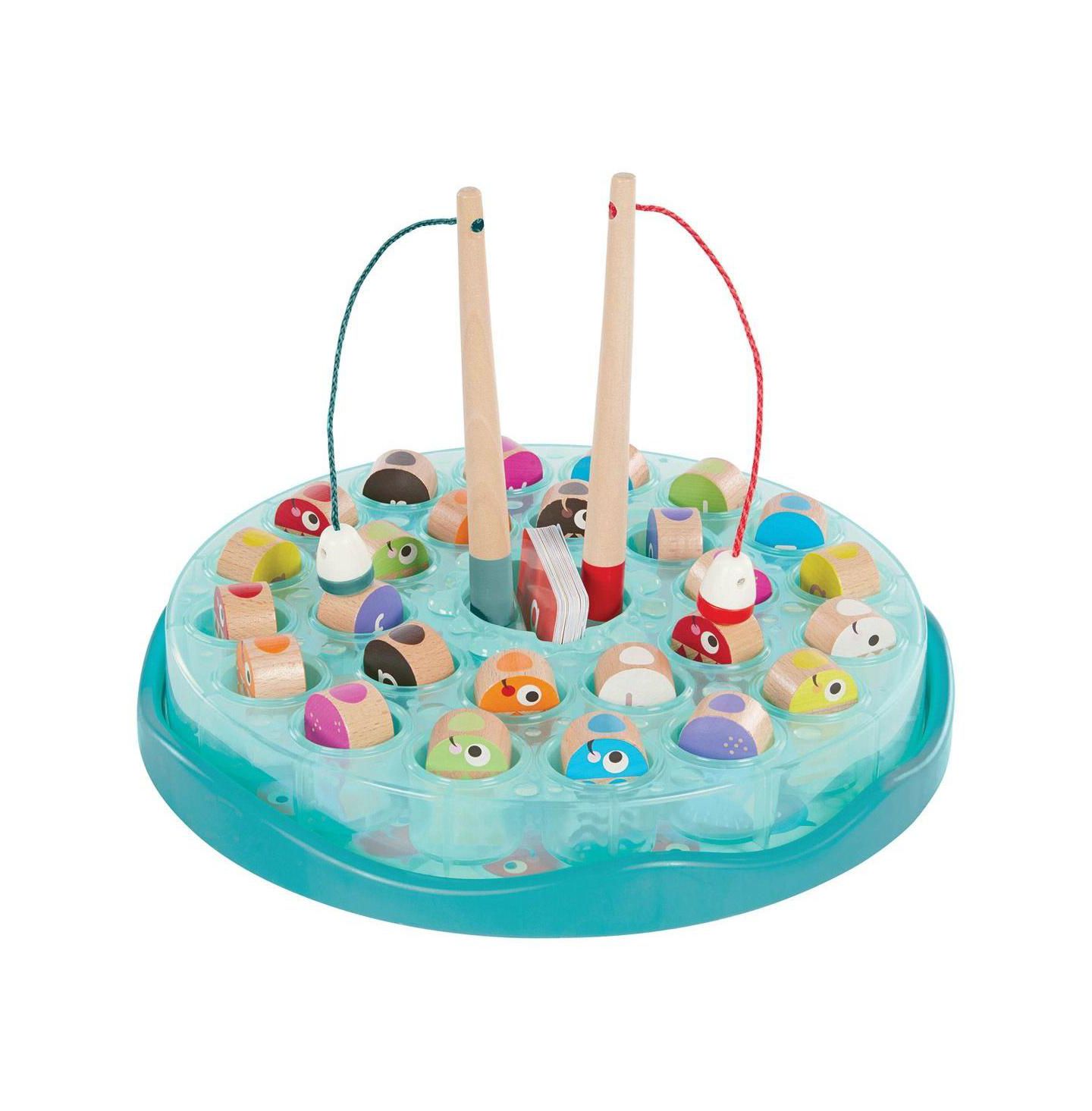 Детские игрушки Battat Magnetic Alphabet Fishing Game, цвет: Пастельный синий — фото 5