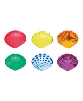 Transparent Tactile Shells - 108 Pieces