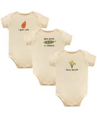 Natural Baby Bodysuit 3Pk