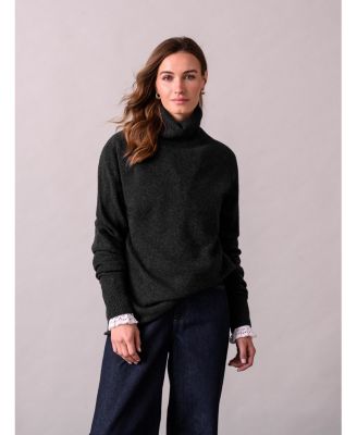 Women's Geelong Wool Slouch Turtleneck Sweater