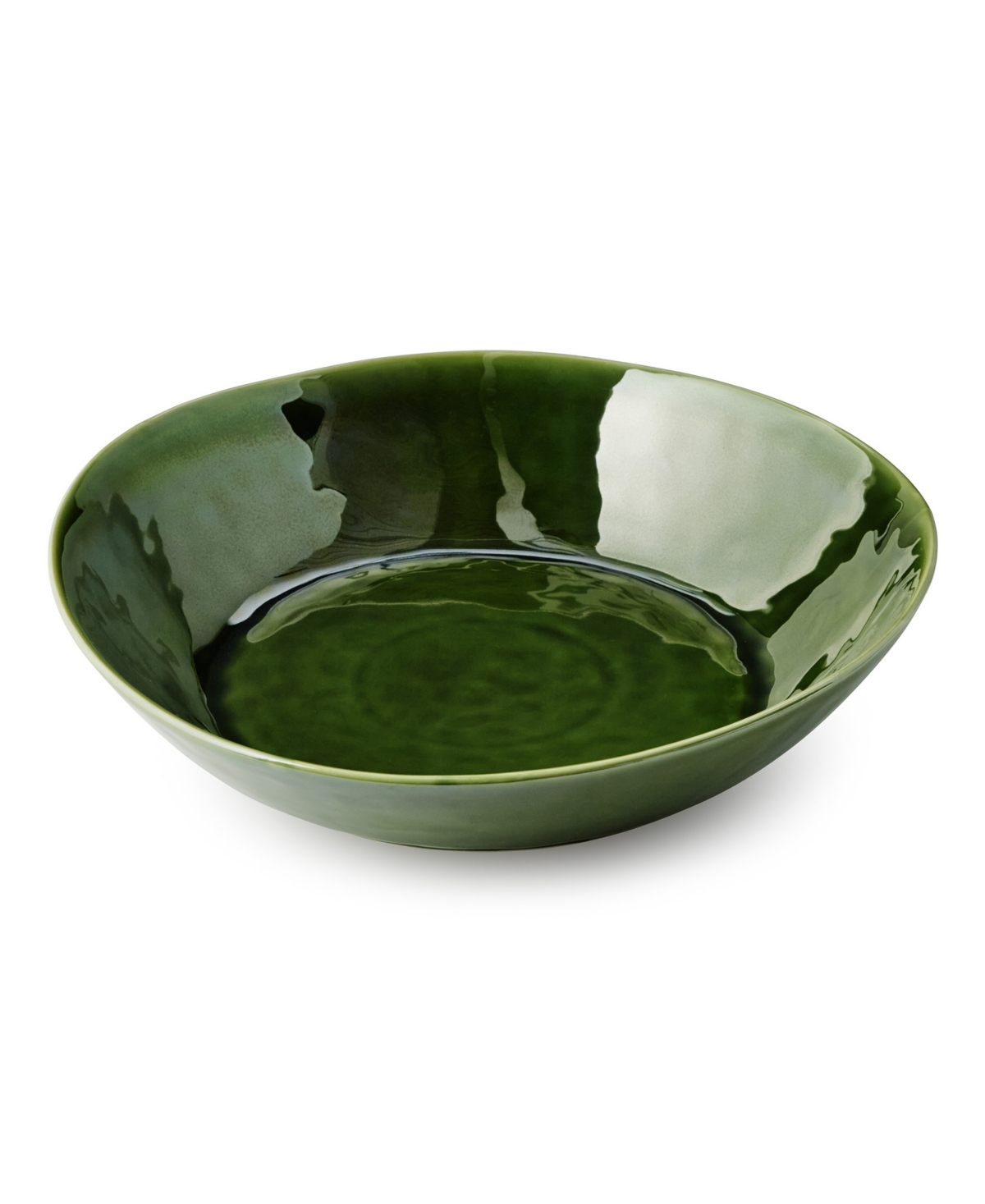 Verde Pasta Serving Bowl - Green